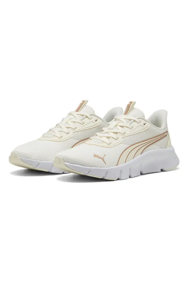 Scarpe avorio stile running Puma Flexfocus Lite Modern Woven [OFF WHITE] miniatura 2