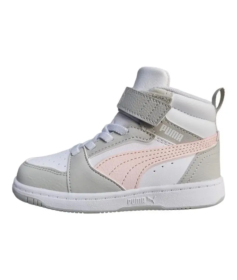 Scarpe bambina puma rebound v6 mid - 396542-04 | Puma Bianco