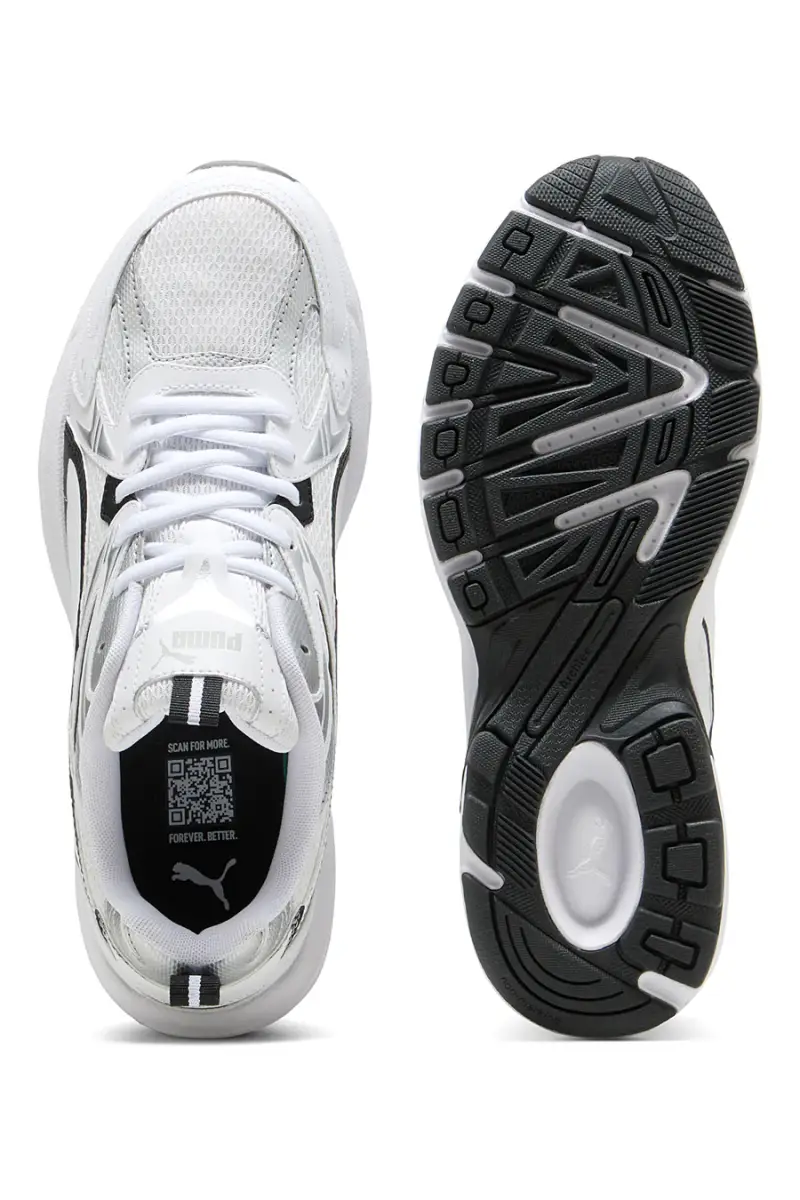 Scarpe bianche stile running Puma Milenio Tech [BIANCO miniatura 5