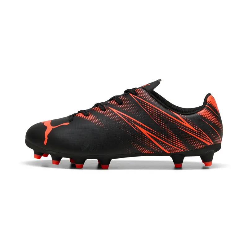 Scarpe calcio per bambini Puma Attacanto FG/AG Noir