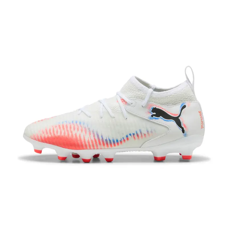 Scarpe calcio per bambini Puma Future 8 Match FG/AG Blanc