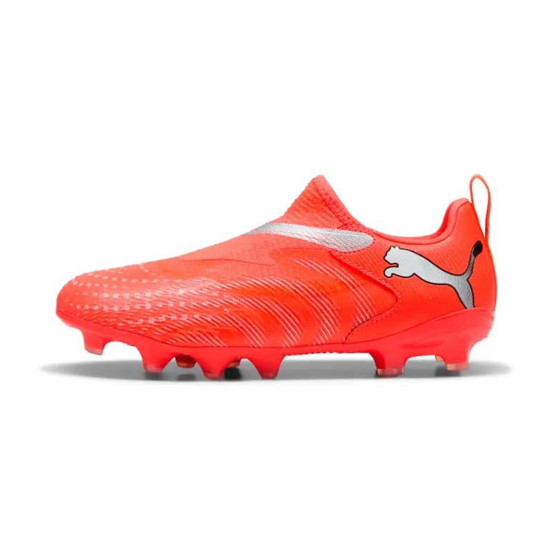 Scarpe calcio per bambini Puma Future LL FG/AG Rouge