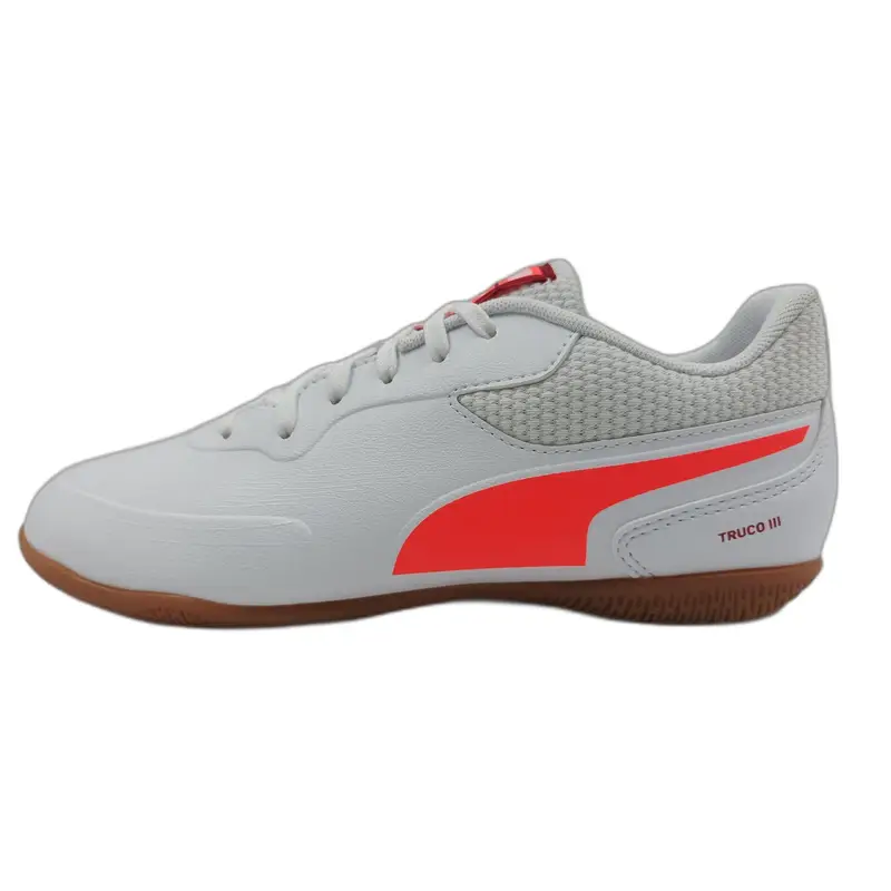 Scarpe calcio per bambini Puma Truco III Blanc