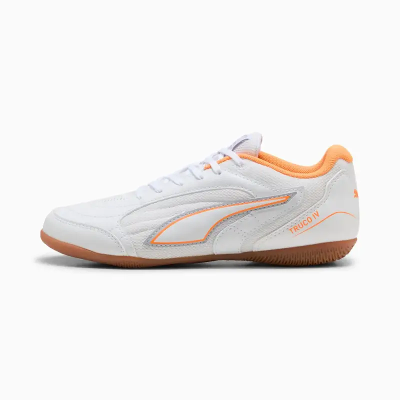 Scarpe calcio per bambini Puma Truco IV Blanc
