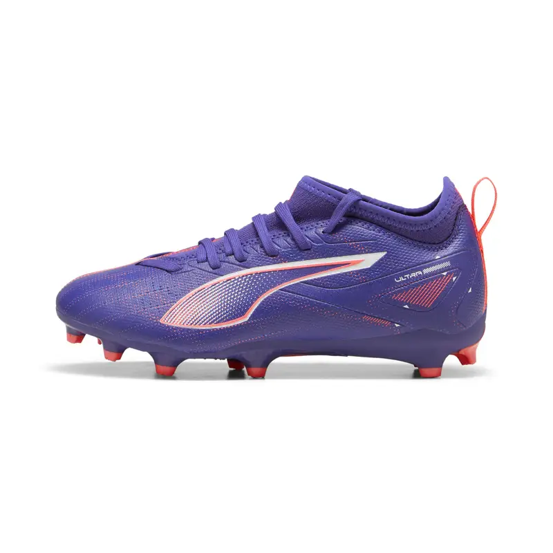 Scarpe calcio per bambini Puma Ultra Match FG/AG Blanc