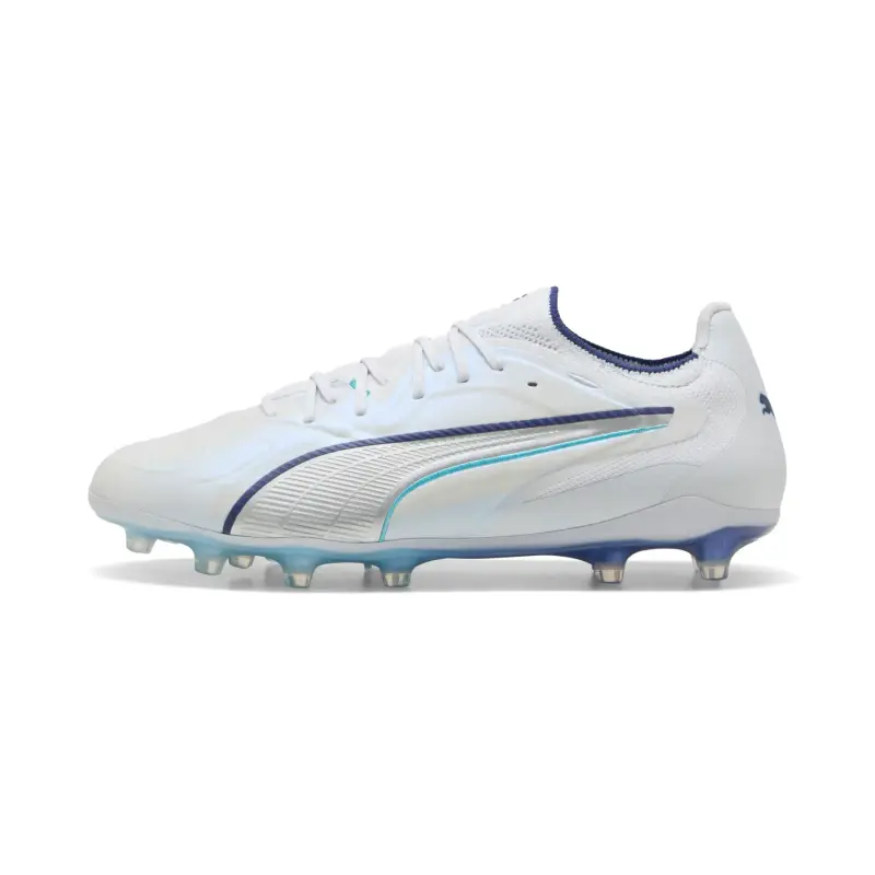 Scarpe calcio Puma King 20 Ultimate FG/AG Blanc