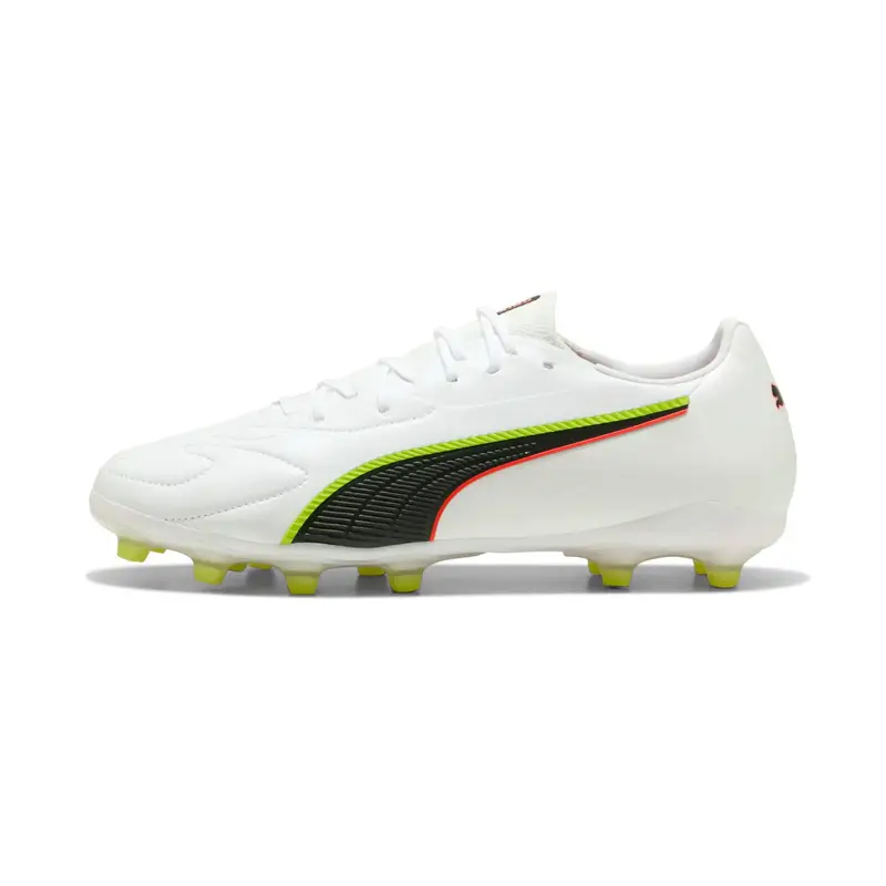 Scarpe calcio Puma King FG/AG Blanc