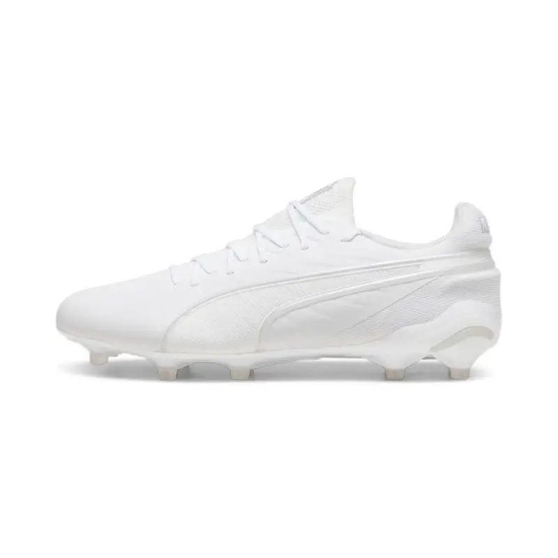 Scarpe calcio Puma King Ultimate FG/AG Blanc
