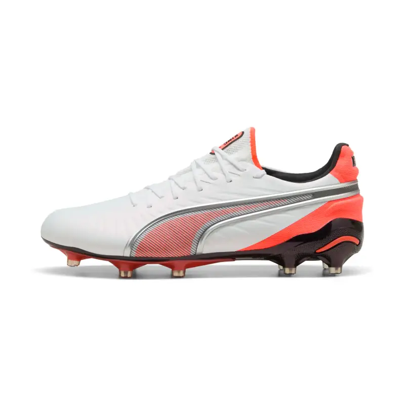Scarpe calcio Puma King Ultimate FG/AG Blanc