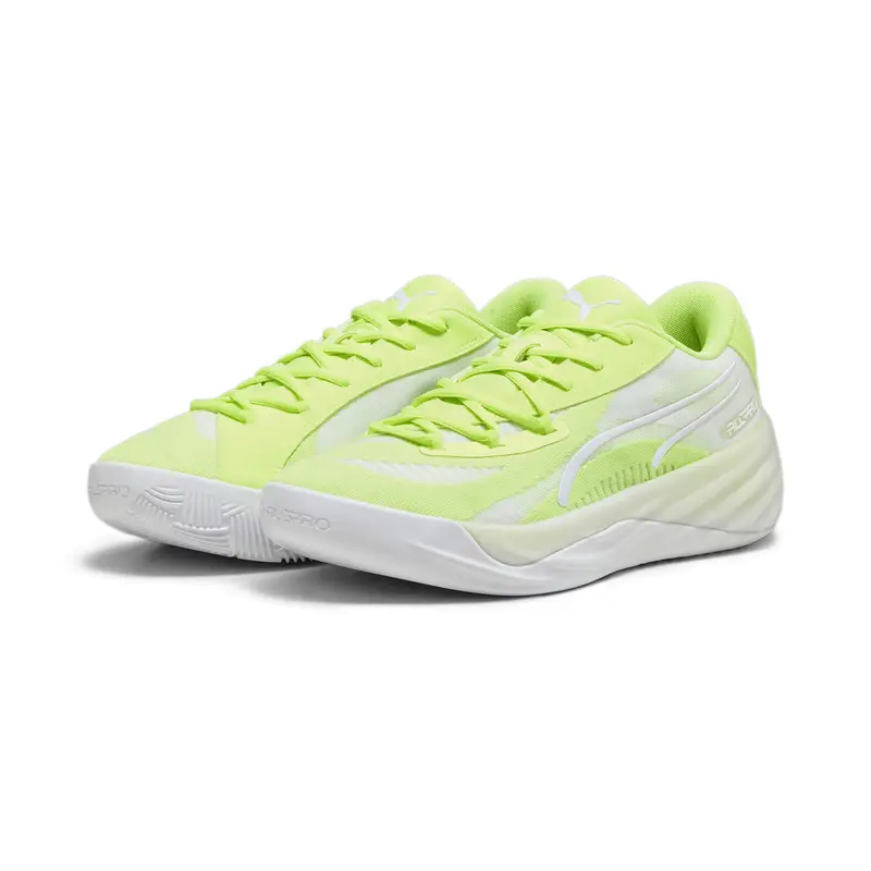 Scarpe da basket All-Pro NITRO PUMA Lime Squeeze White Yellow | Puma Giallo