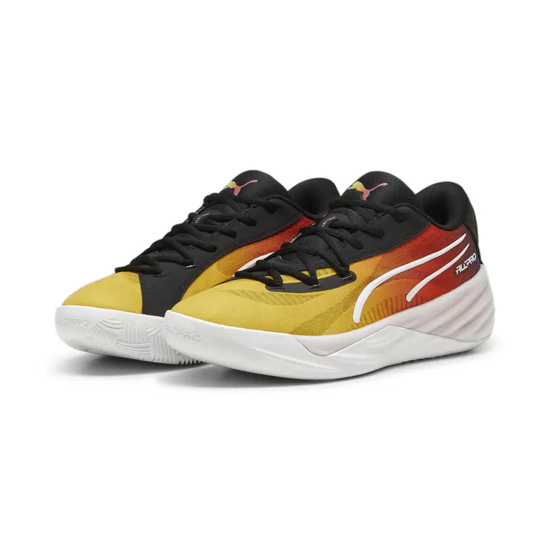 Scarpe da basket All-Pro NITRO™ SHOWTIME PUMA Yellow Sizzle Purple Glimmer | Puma Giallo