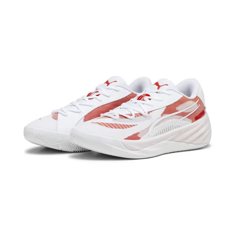 Scarpe da basket All-Pro NITRO Team PUMA White For All Time Red | Puma Bianco