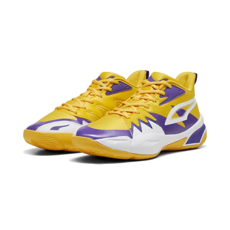 Scarpe da basket Genetics PUMA Yellow Sizzle White | Puma Giallo