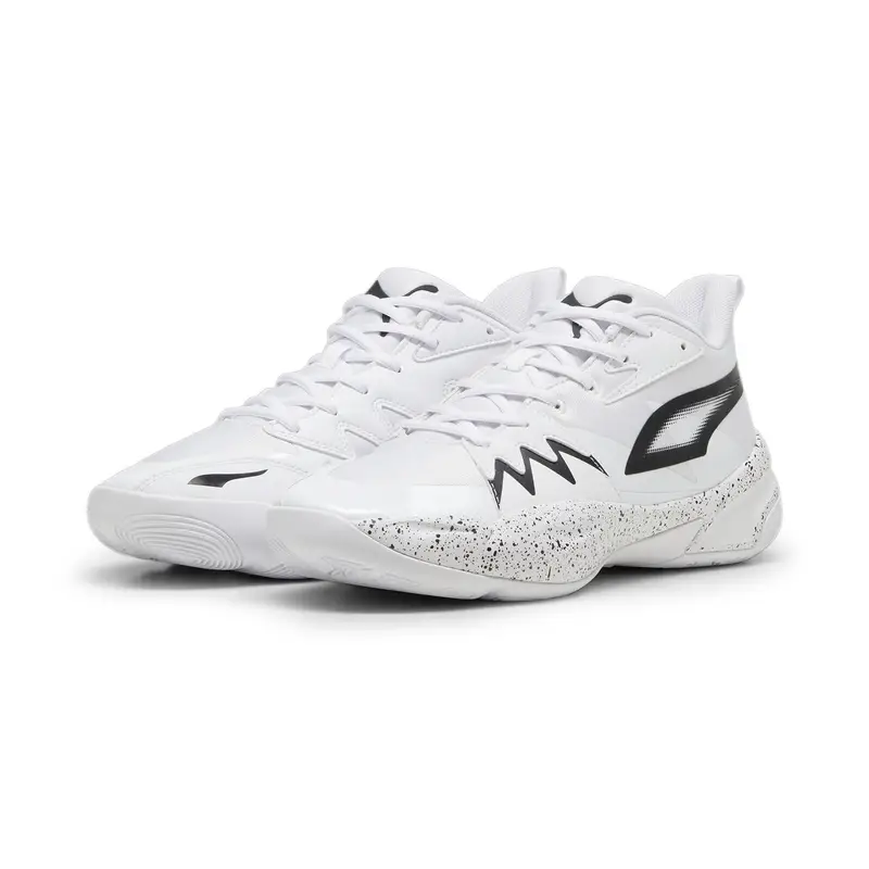 Scarpe da basket Genetics Speckle unisex PUMA White | Puma Bianco