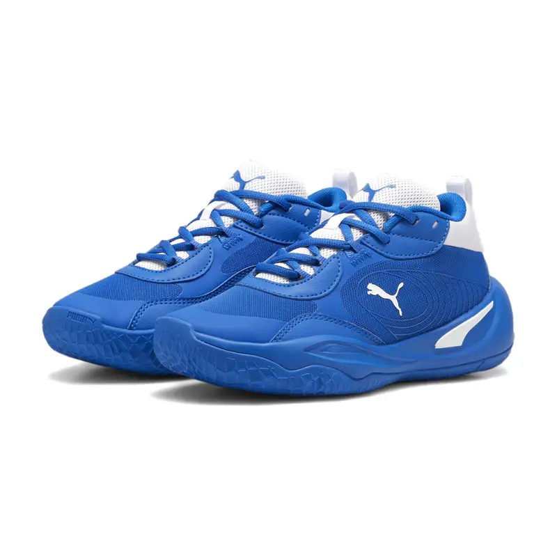 Scarpe da basket per bambini PUMA Playmaker Pro JR | Puma Blu