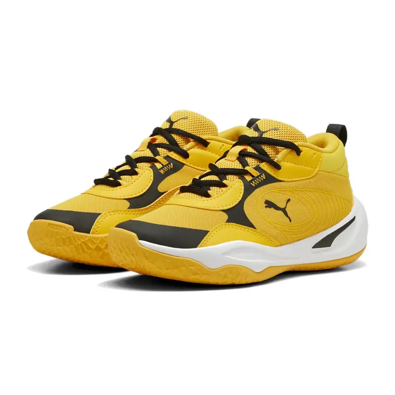 Scarpe da basket per bambini PUMA Playmaker Pro JR | Puma Giallo