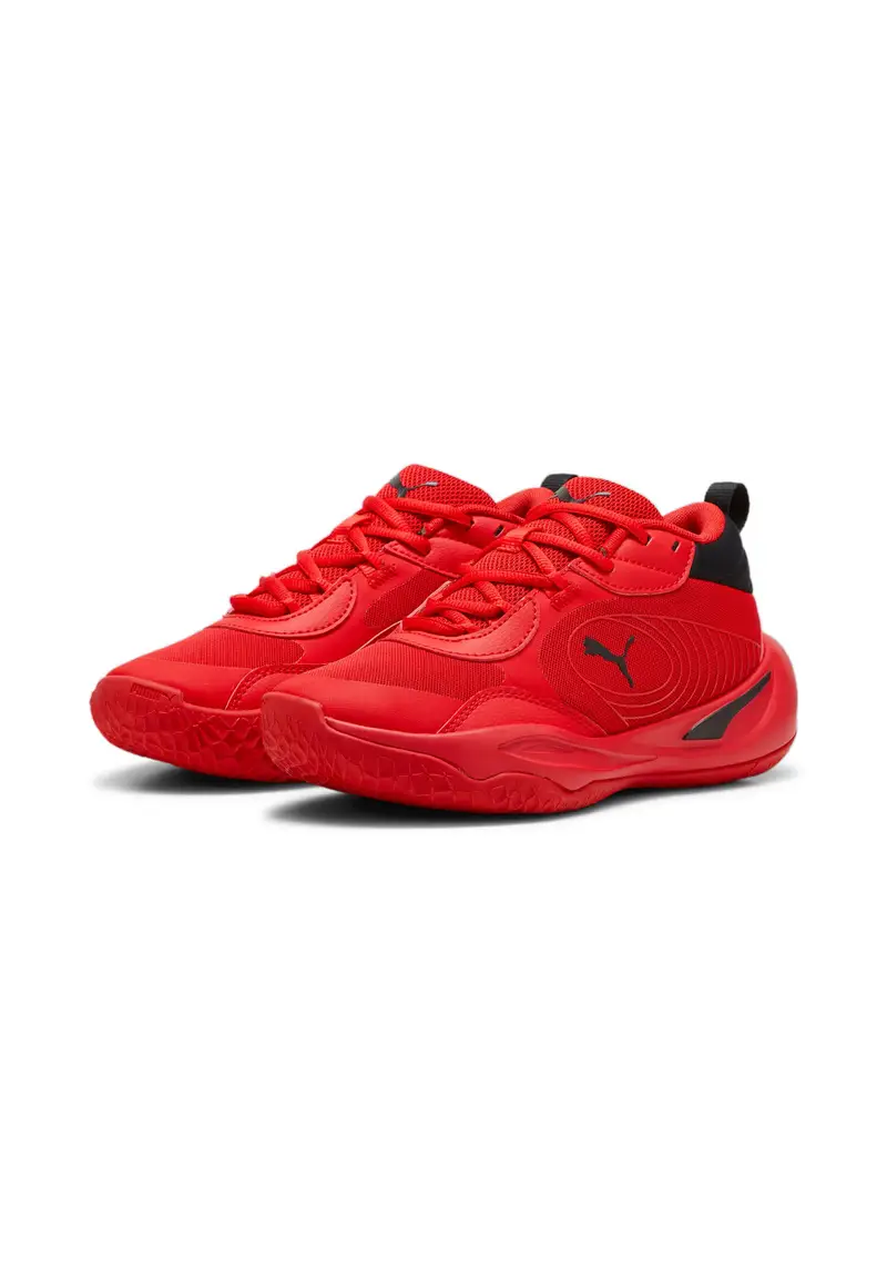Scarpe da basket per bambini PUMA Playmaker Pro JR | Puma Rosso