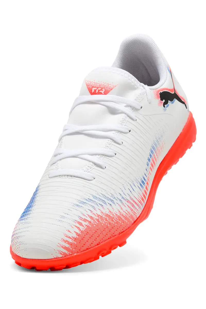 Scarpe da calcetto bianche suola turf Future 8 Play Puma [BIANCO] miniatura 3