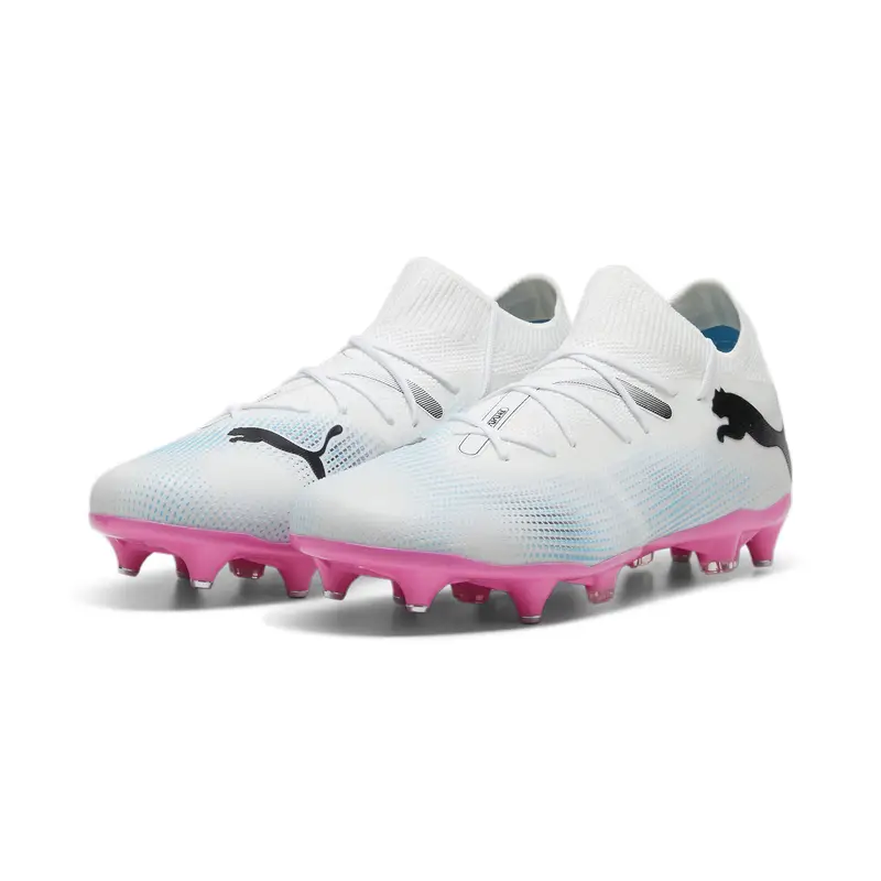 Scarpe da calcio FUTURE 7 MATCH MxSG PUMA White Black Poison Pink | Puma Bianco