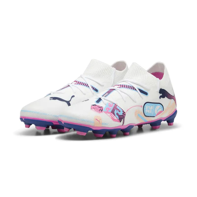 Scarpe da calcio FUTURE 7 MATCH VOLUME UP FG/AG per ragazzi PUMA | Puma Bianco