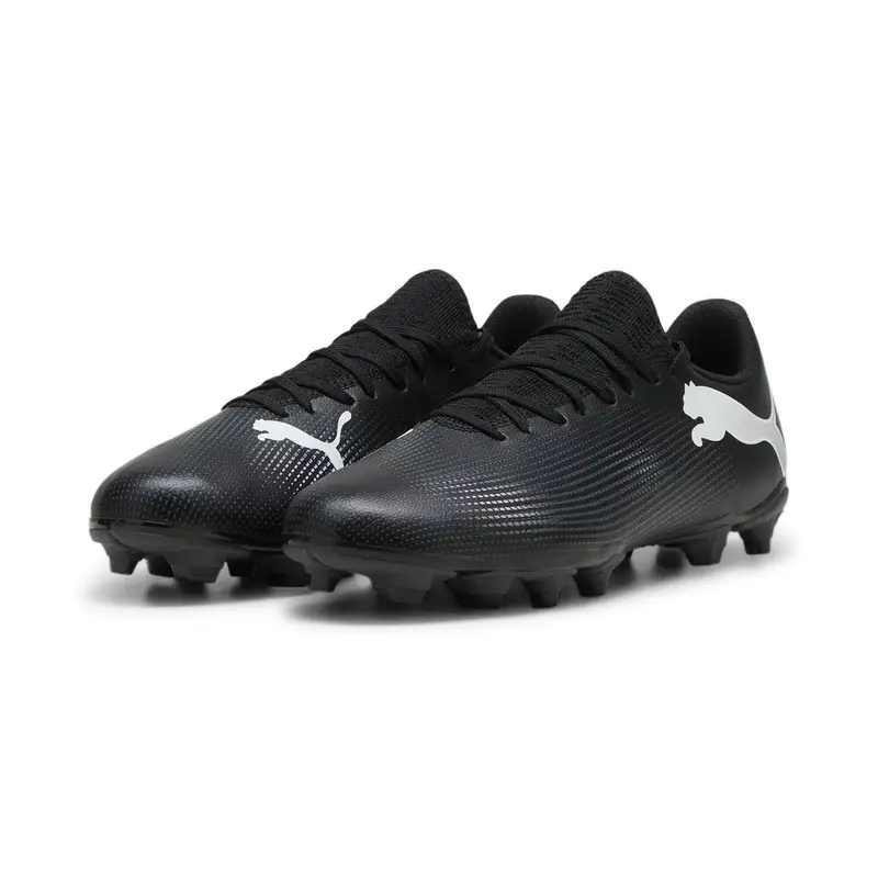 Scarpe da calcio FUTURE 7 PLAY FG/AG PUMA Black White | Puma Nero