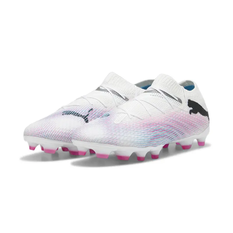 Scarpe da calcio FUTURE 7 PRO+ FG/AG PUMA White Black Poison Pink | Puma Bianco