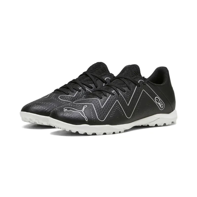 Scarpe da calcio FUTURE PLAY TT da uomo PUMA Black Silver Metallic | Puma Nero