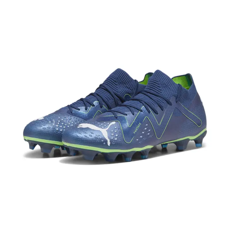 Scarpe da calcio FUTURE PRO FG/AG da uomo PUMA Persian Blue White Pro Green | Puma Blu