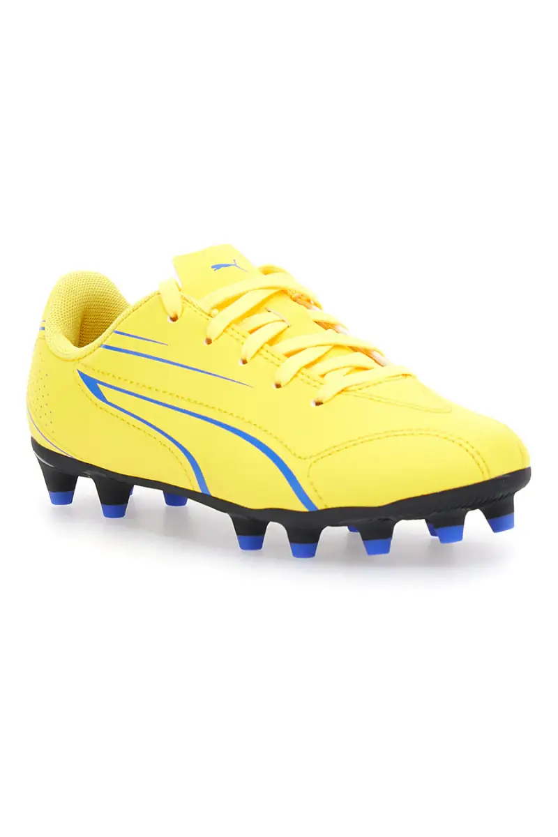 Scarpe da Calcio Gialle Puma Vitoria Fg/Ag JR [GIALLO miniatura 2