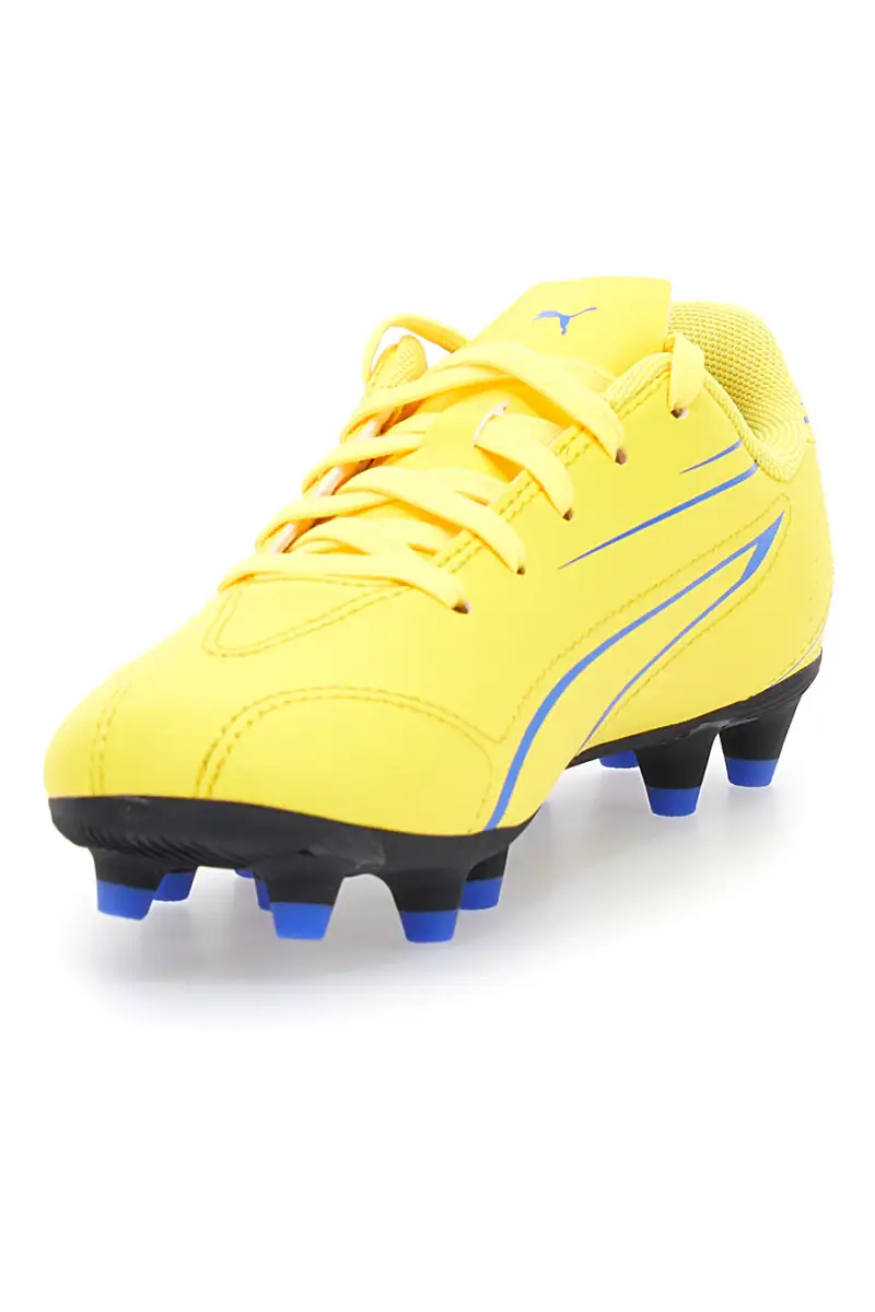 Scarpe da Calcio Gialle Puma Vitoria Fg/Ag JR [GIALLO miniatura 3