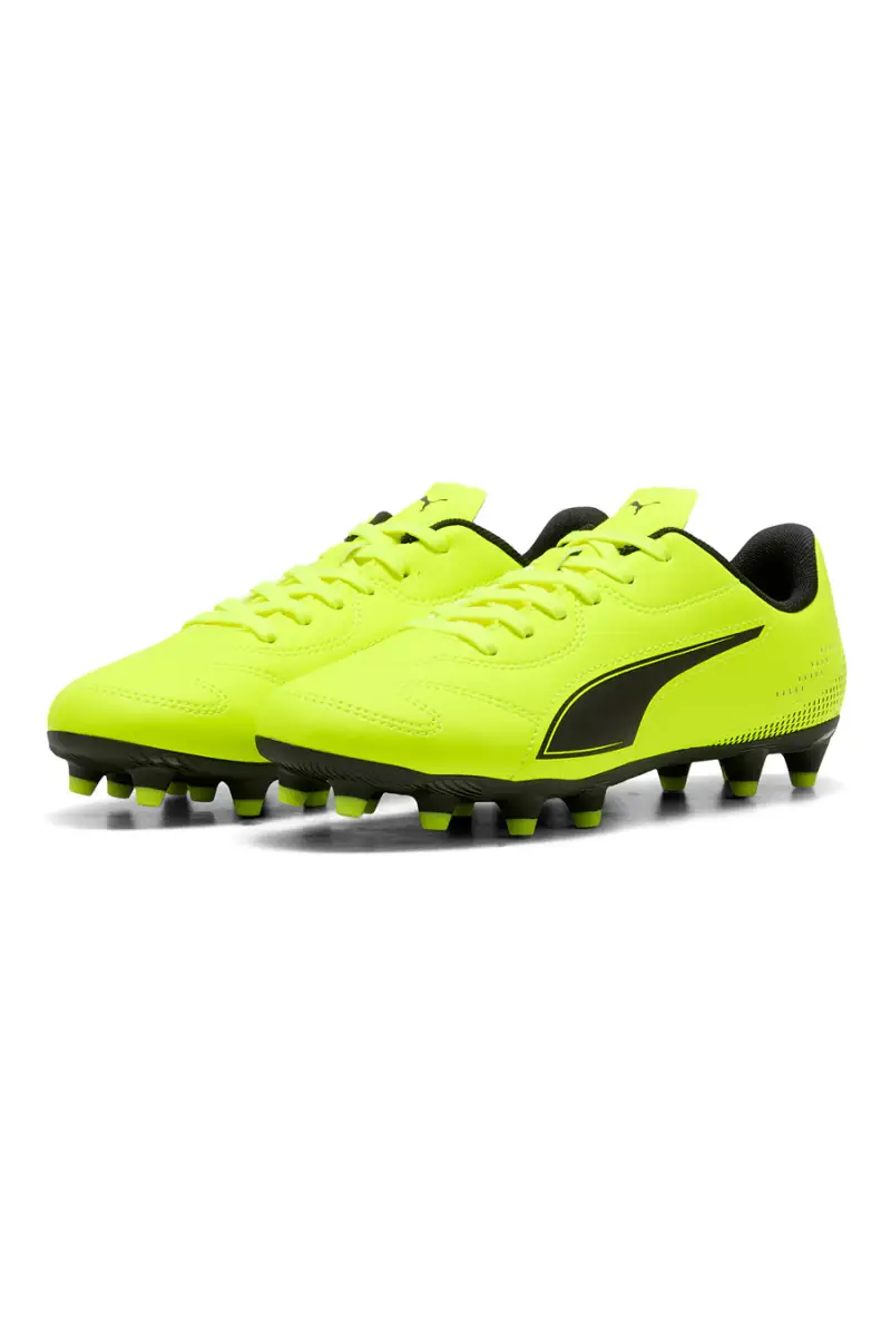 Scarpe da calcio gialle Puma Vitoria II FG/AG Jr [GIALLO] miniatura 2
