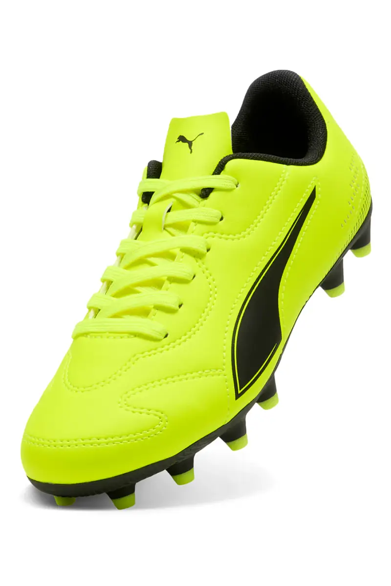 Scarpe da calcio gialle Puma Vitoria II FG/AG Jr [GIALLO] miniatura 3