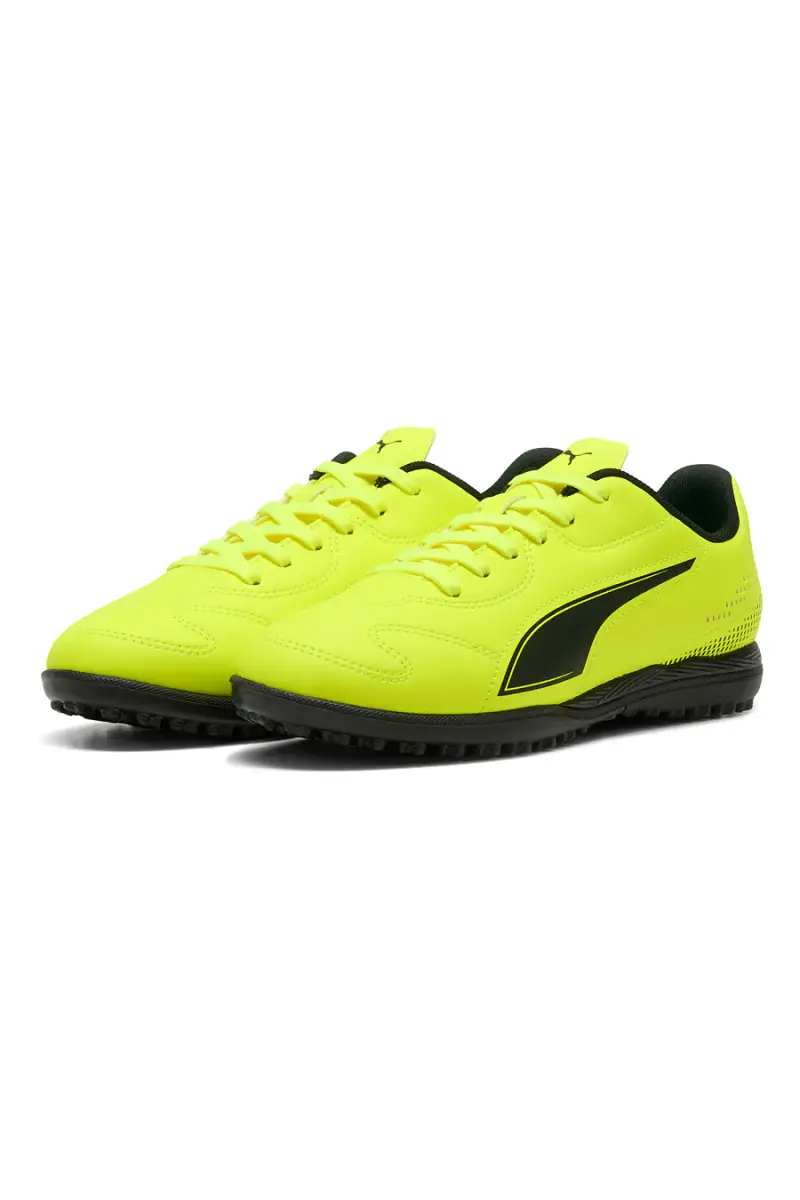 Scarpe da calcio gialle Puma Vitoria II TT da bambini [GIALLO] miniatura 2