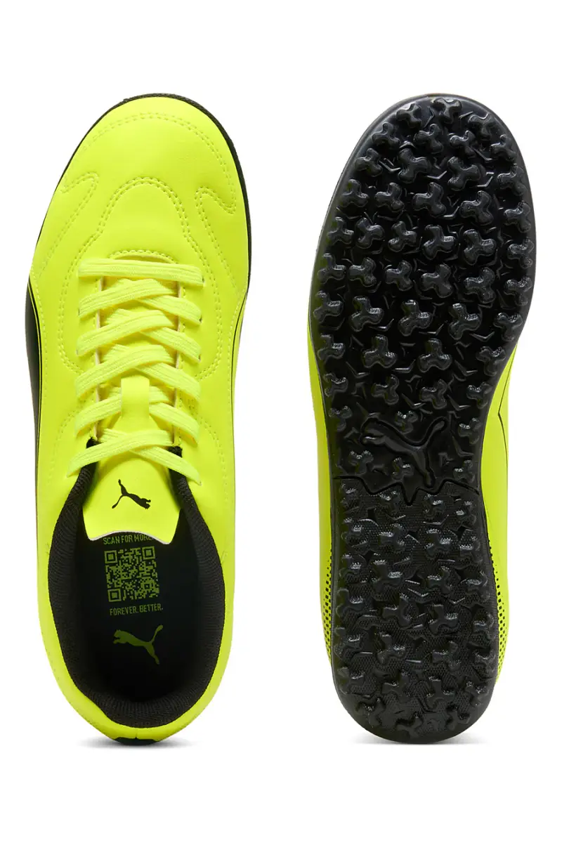 Scarpe da calcio gialle Puma Vitoria II TT da bambini [GIALLO] miniatura 5