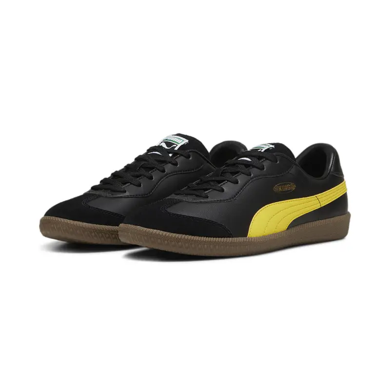 Scarpe da calcio KING 21 IT PUMA Black Pelé Yellow | Puma Nero