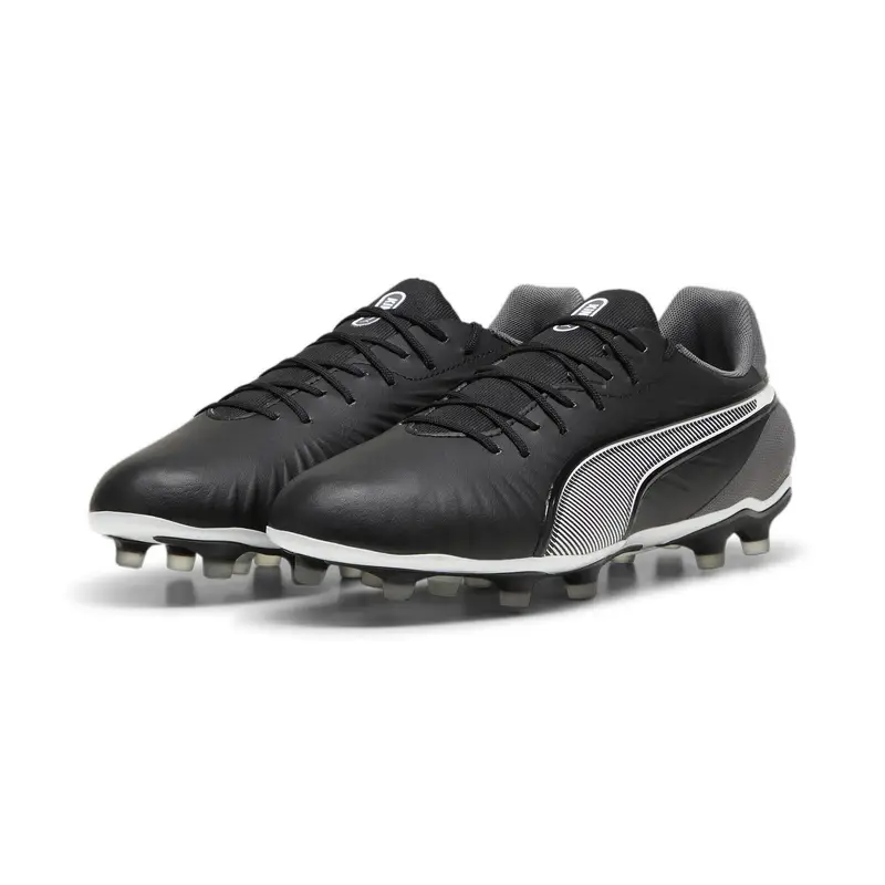 Scarpe da calcio KING MATCH FG/AG PUMA Black White Cool Dark Gray | Puma Nero