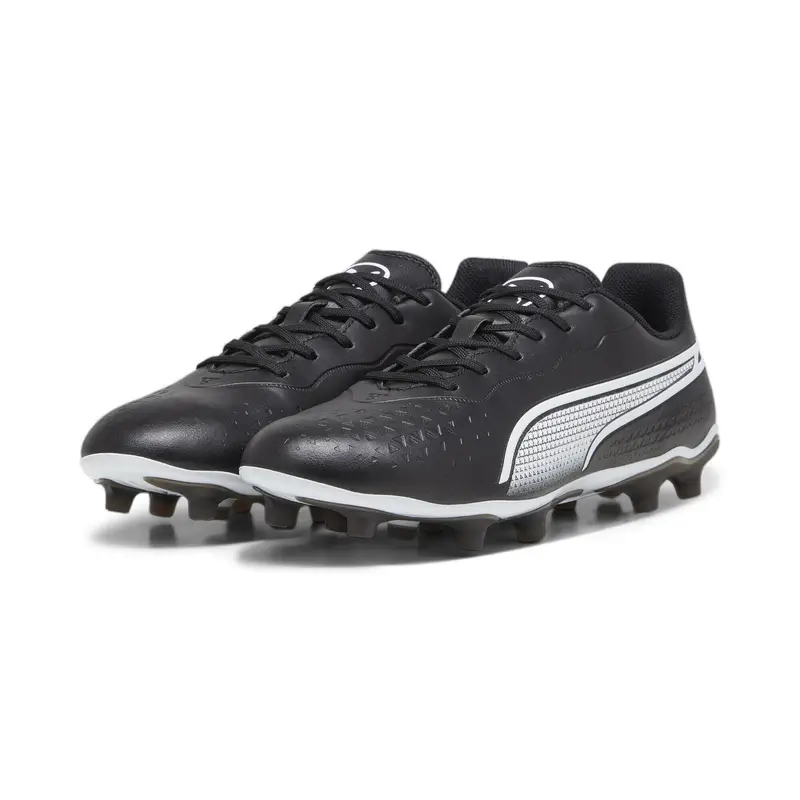 Scarpe da calcio KING MATCH IT da ragazzi PUMA Black White | Puma Nero