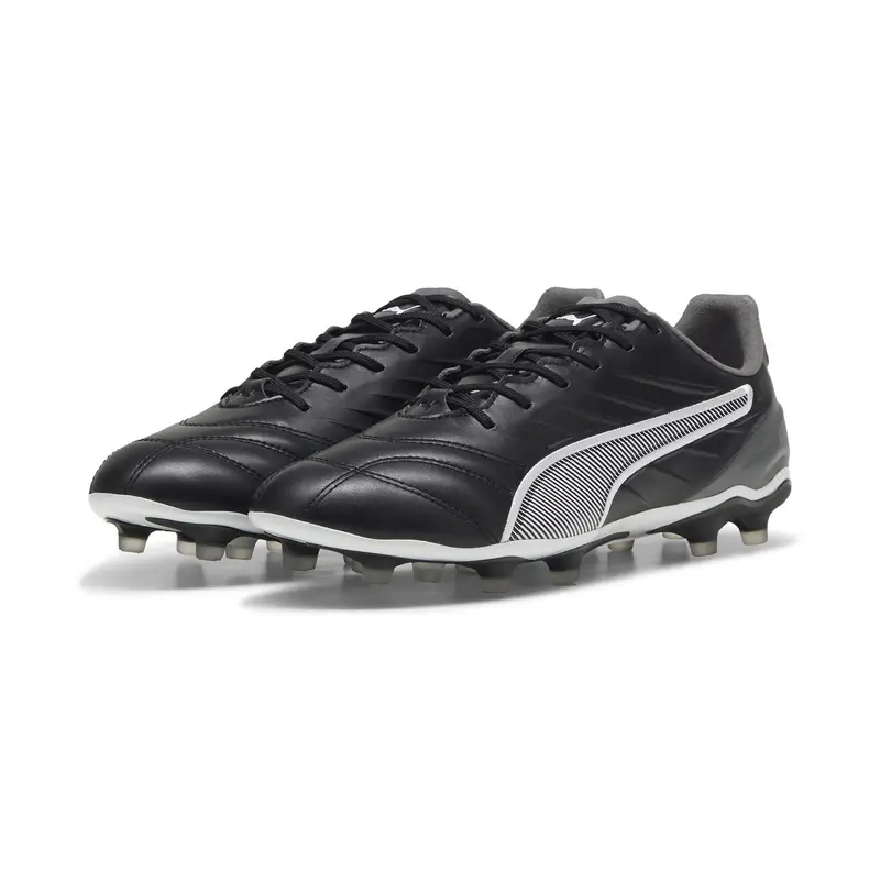 Scarpe da calcio KING PRO FG/AG PUMA Black White Cool Dark Gray | Puma Nero