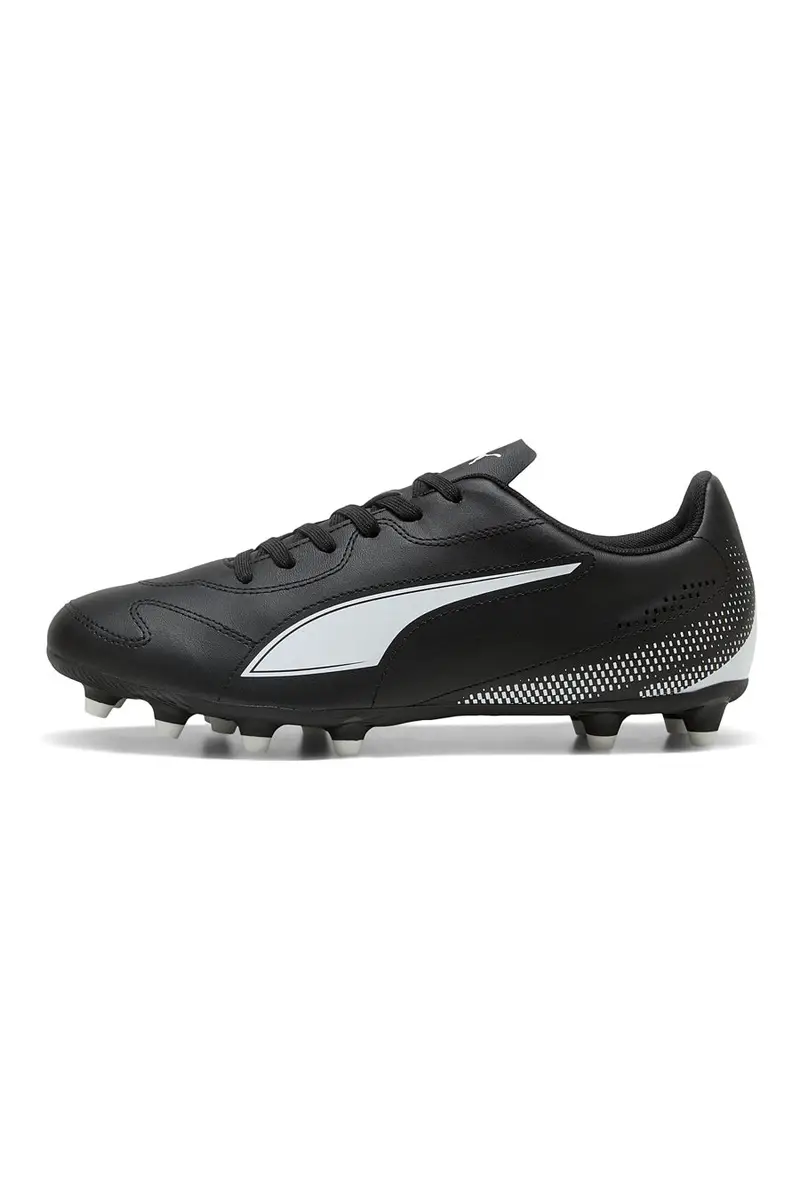 Scarpe da calcio nere con logo bianco Puma Vitoria II FG/AG [NERO]
