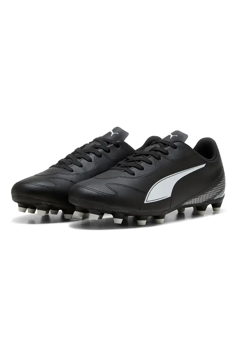 Scarpe da calcio nere con tomaia sintetica Puma Vitoria II FG/AG [NERO] miniatura 2