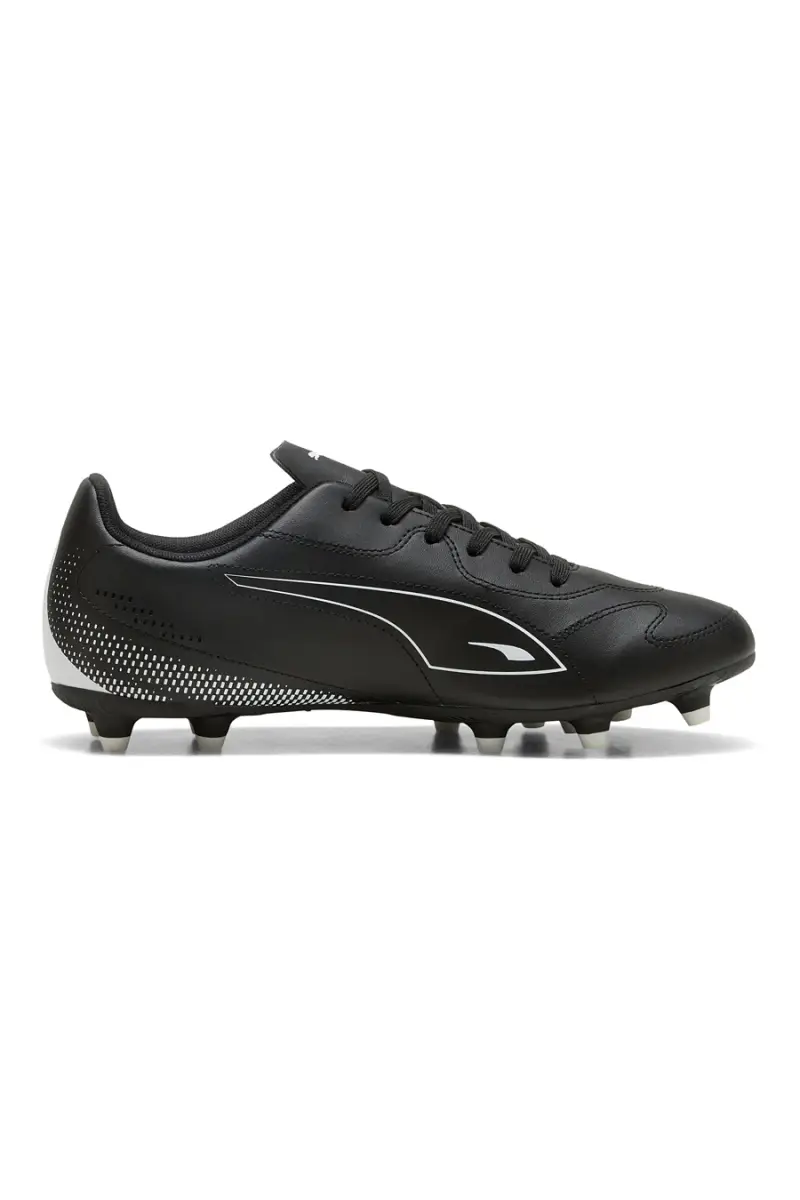 Scarpe da calcio nere con tomaia sintetica Puma Vitoria II FG/AG [NERO] miniatura 4