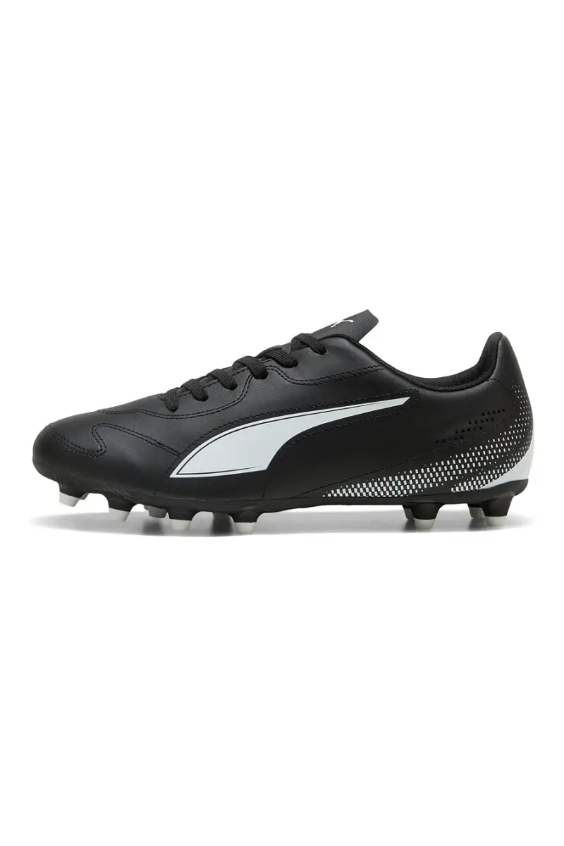 Scarpe da calcio nere con tomaia sintetica Puma Vitoria II FG/AG [NERO]