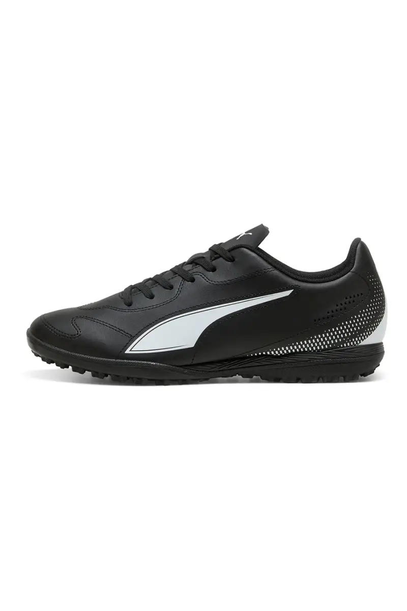 Scarpe da calcio nere con tomaia sintetica Puma Vitoria II TT [NERO