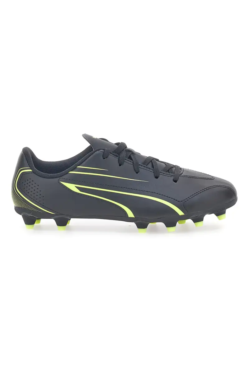 Scarpe da Calcio Nere da Ragazzi Puma Vitoria FG/AG Jr [NERO]