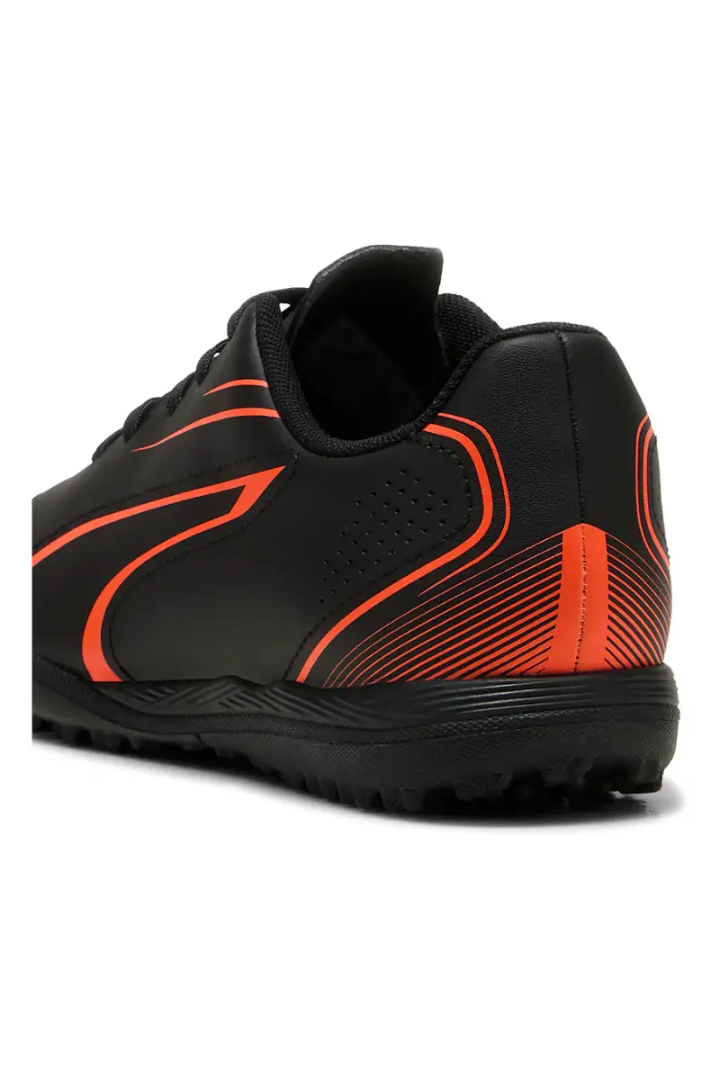 Scarpe da Calcio Nere per Terreni Sintetici Puma Vitoria TT Jr [ROSSO miniatura 5