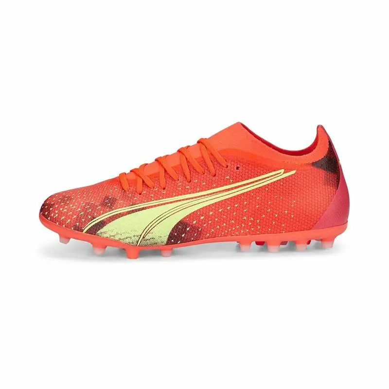 Scarpe da Calcio per Adulti Ultra Match MG | Puma Arancione