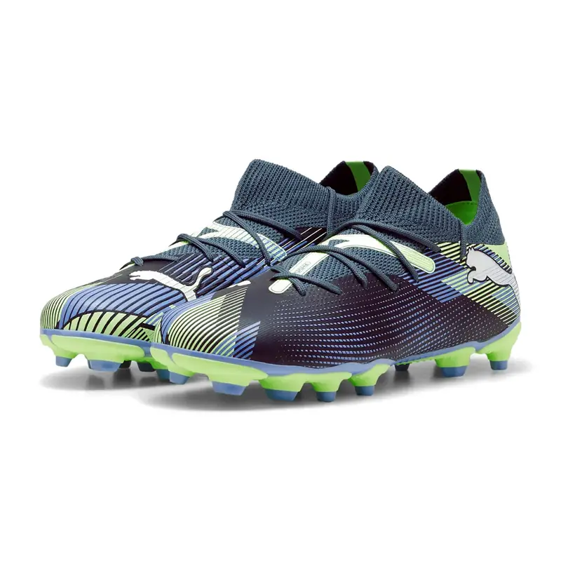 Scarpe da calcio per bambini PUMA Future 7 Match FG/AG Jr. | Puma Grigio scuro