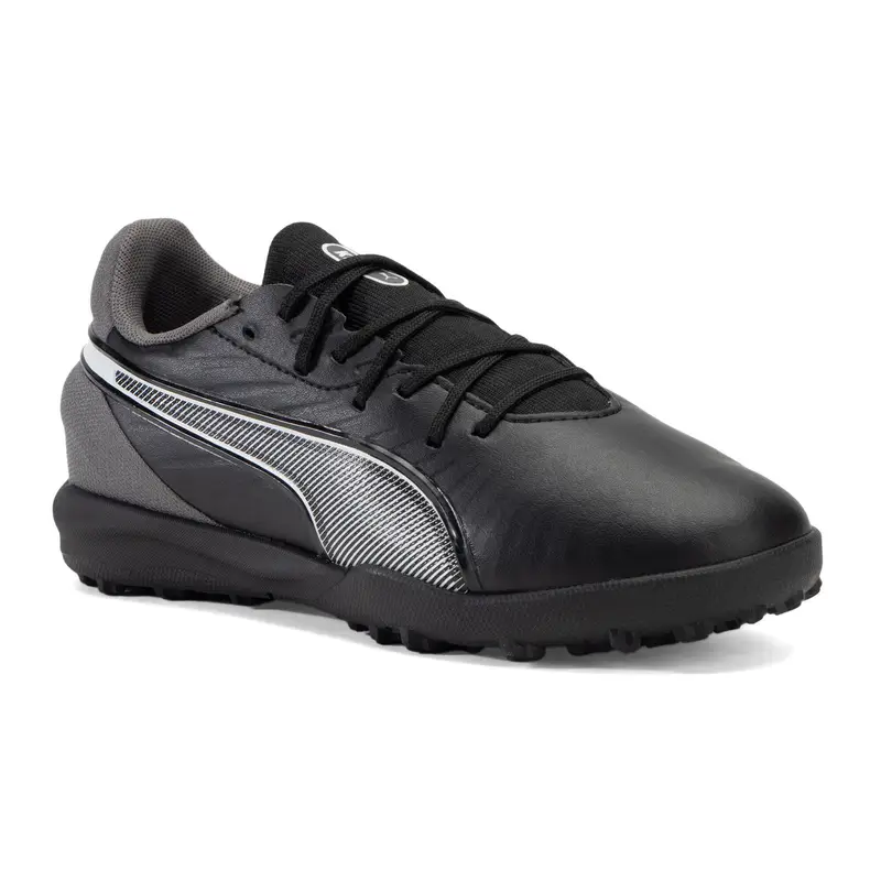 Scarpe da calcio per bambini PUMA King Match TT Jr | Puma Nero