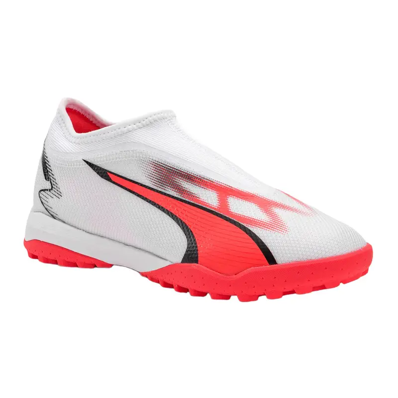 Scarpe da calcio per bambini PUMA Ultra Match Ll Tt + Mid Jr. | Puma Bianco