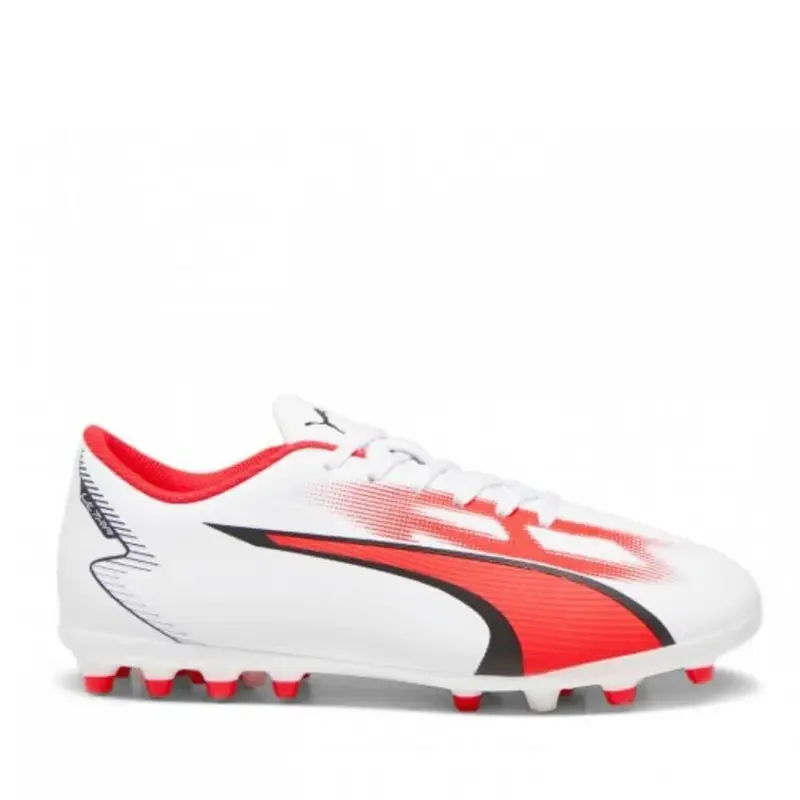 Scarpe da Calcio per Bambini Ultra Play MG | Puma Bianco